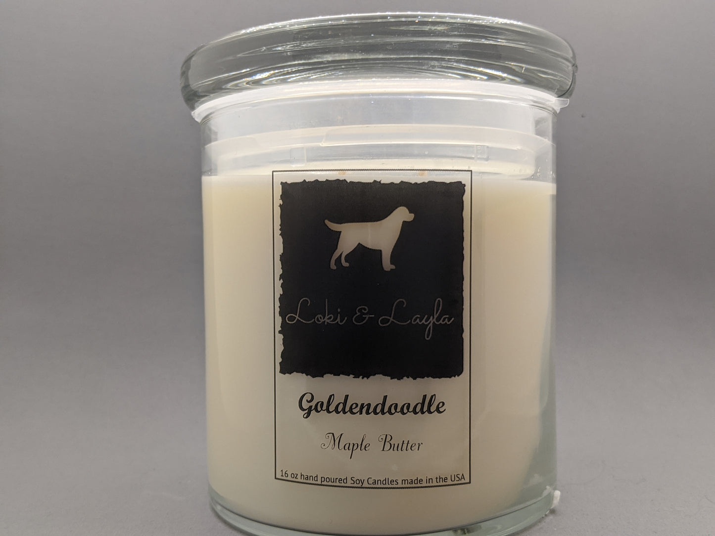 Goldendoodle - Maple Butter 16.5oz candle image 0