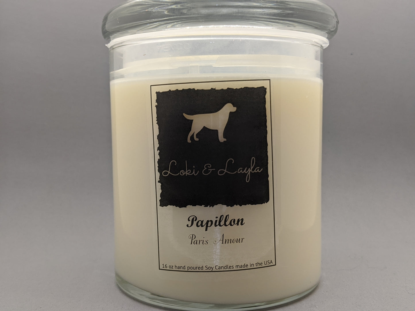 Papillon - Paris Amour scented 16.5oz candle image 0
