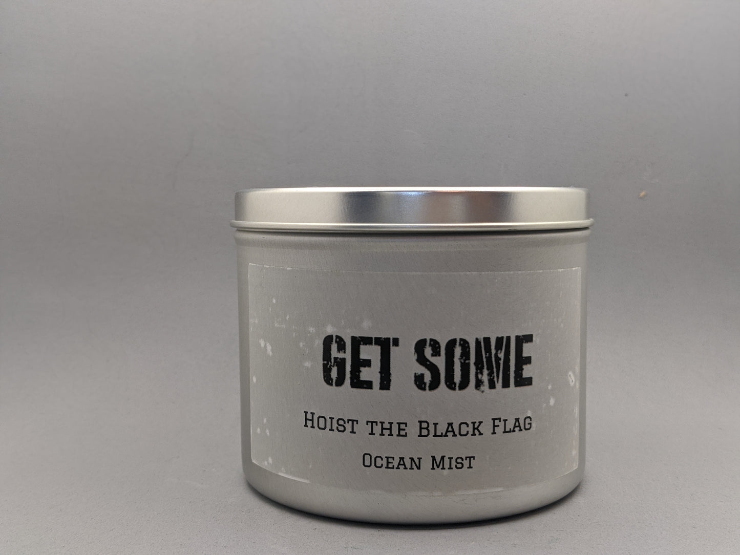 GET SOME - Hoist the Black Flag - Ocean Mist 16oz candle image 0