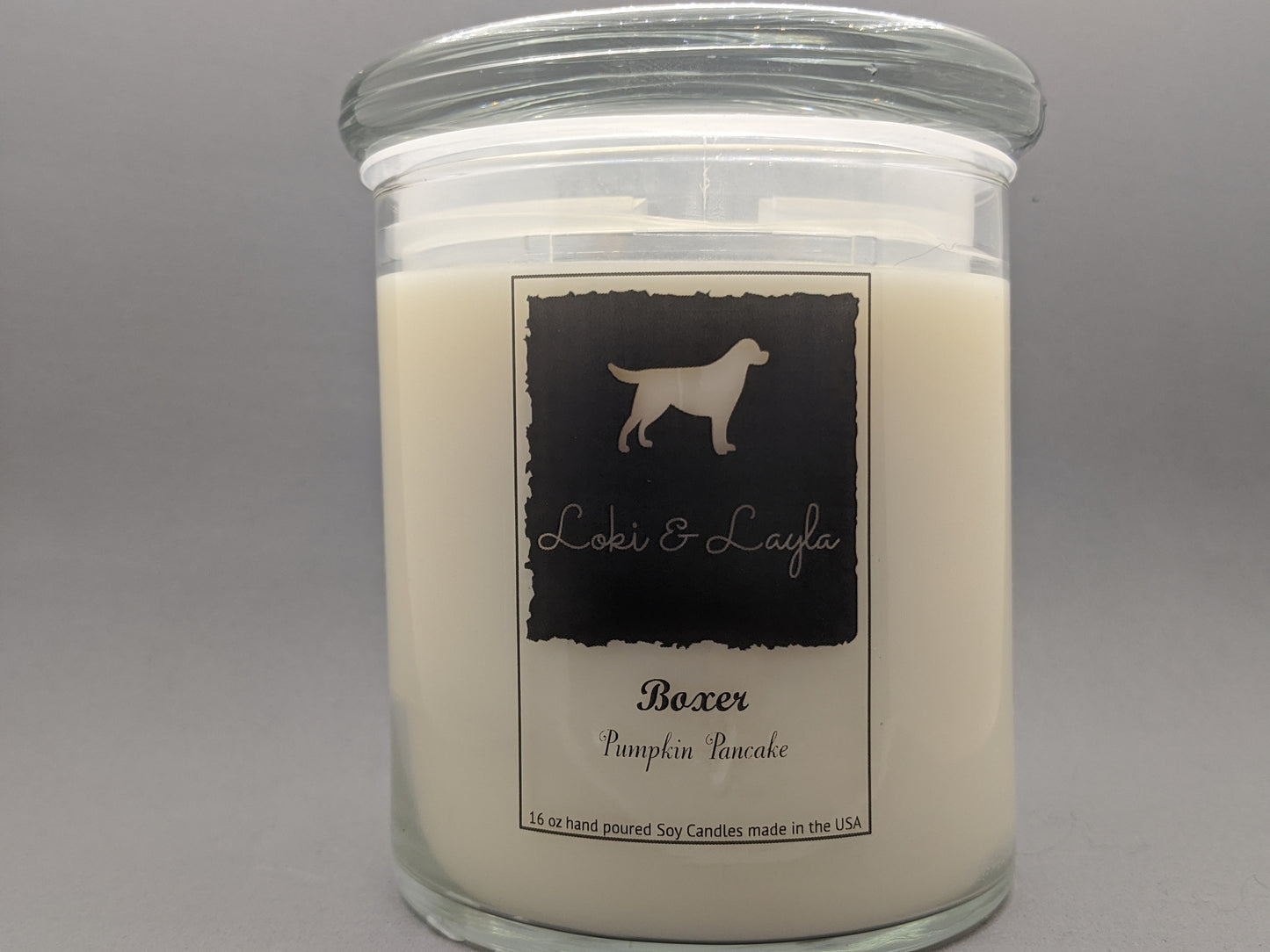 Boxer - Pumpkin Pancake 16.5oz candle image 0