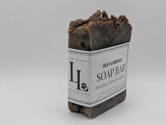 Bourbon Barrel Vanilla - Old Fashioned Soap Bar