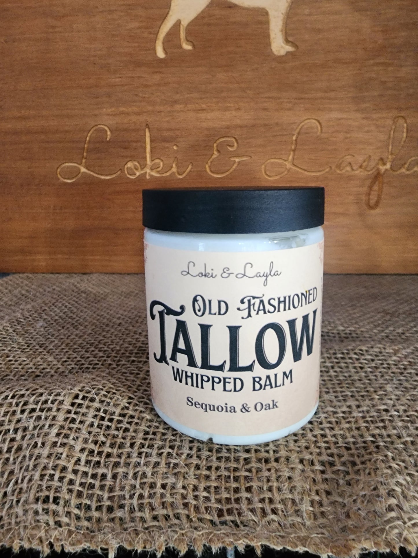 8oz Whipped Tallow Balm - Sequoia & Oak image 0