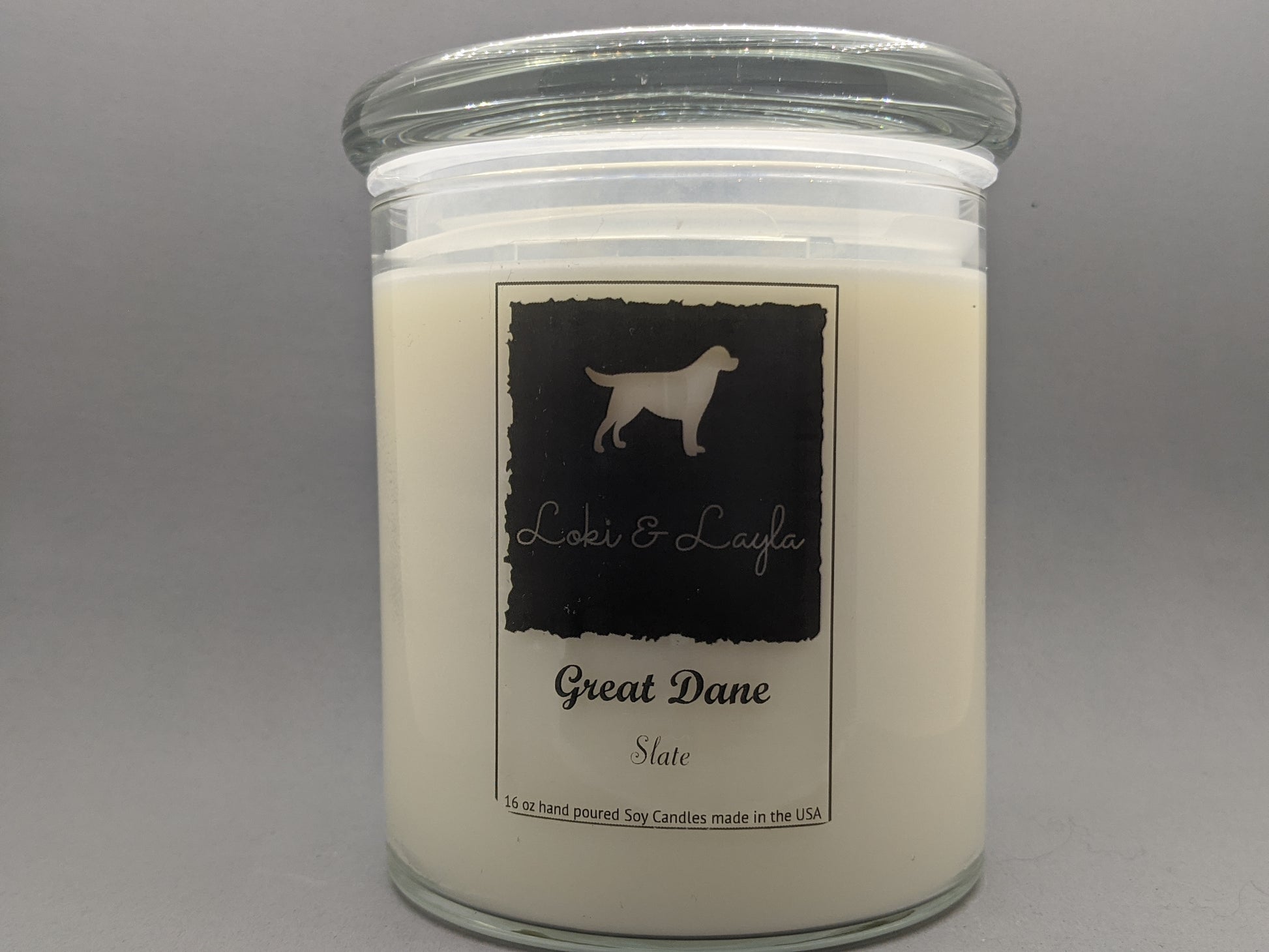 Great Dane - Slate 16.5oz candle image 0