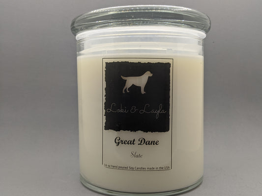 Great Dane - Slate 16.5oz candle image 0