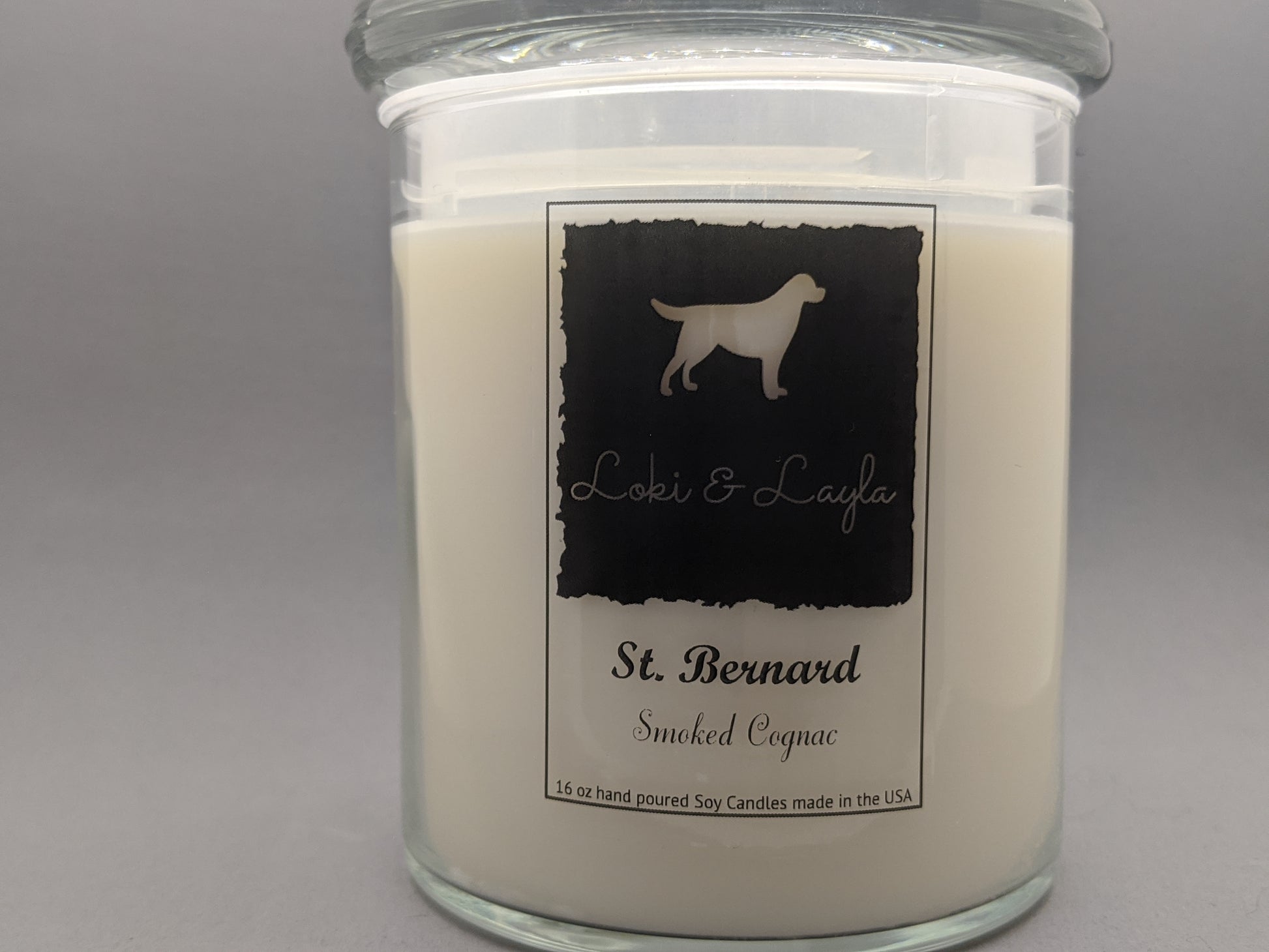 St. Bernard - Smoked Cognac 16.5oz candle image 0