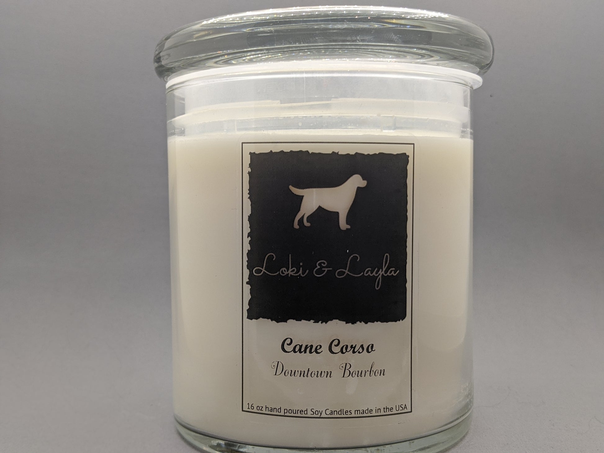 Cane Corso - Downtown Bourbon 16.5oz candle image 0