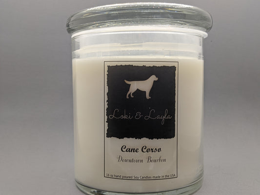 Cane Corso - Downtown Bourbon 16.5oz candle image 0