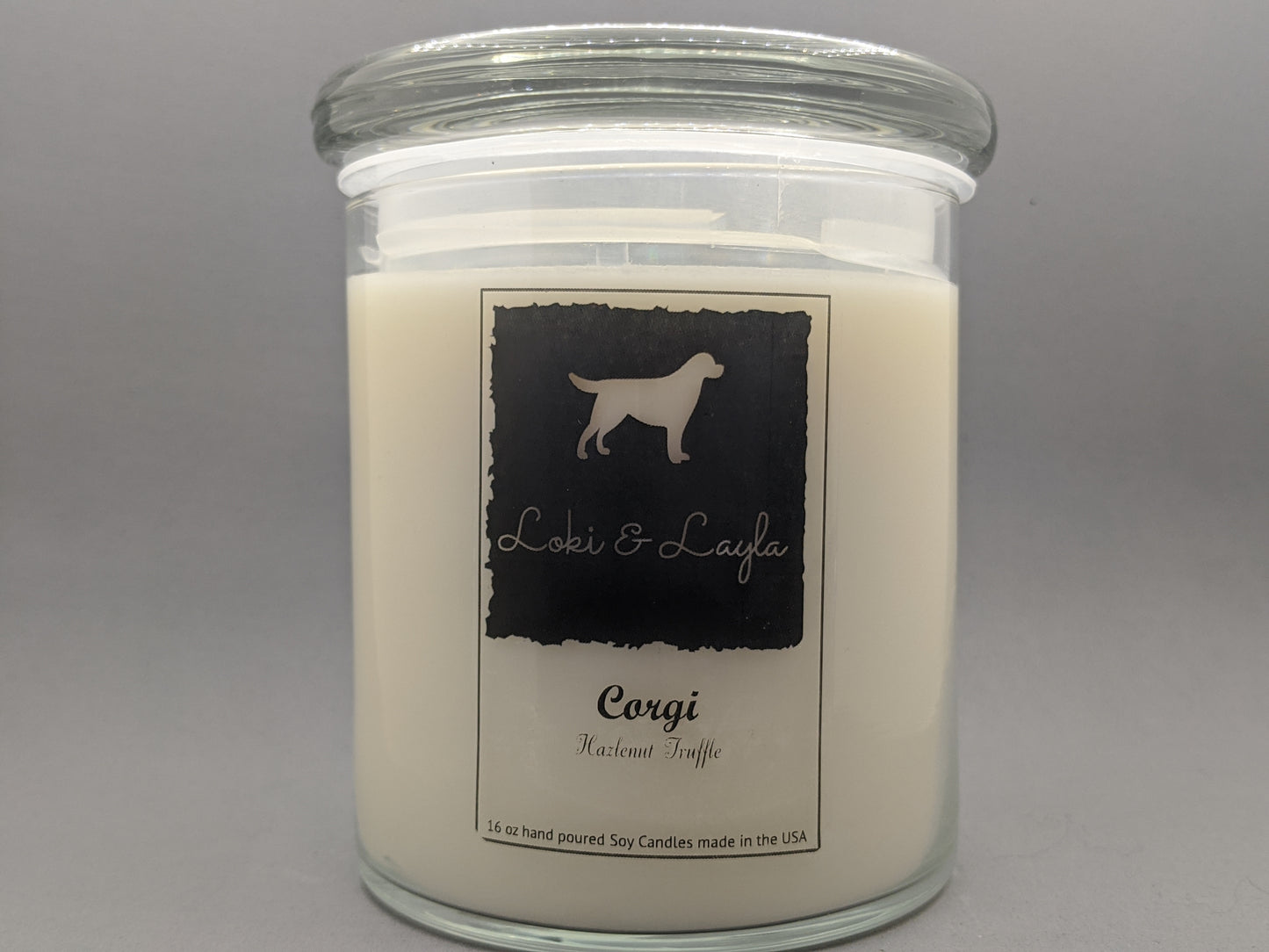 Corgi - Hazlenut Truffle 16.5oz candle image 0