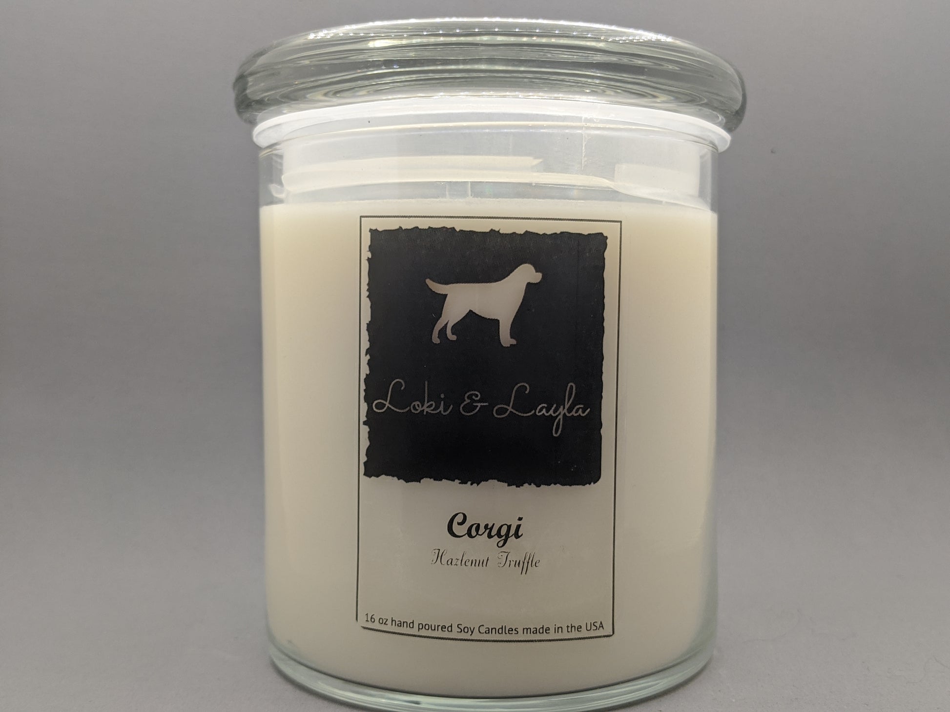 Corgi - Hazlenut Truffle 16.5oz candle image 0