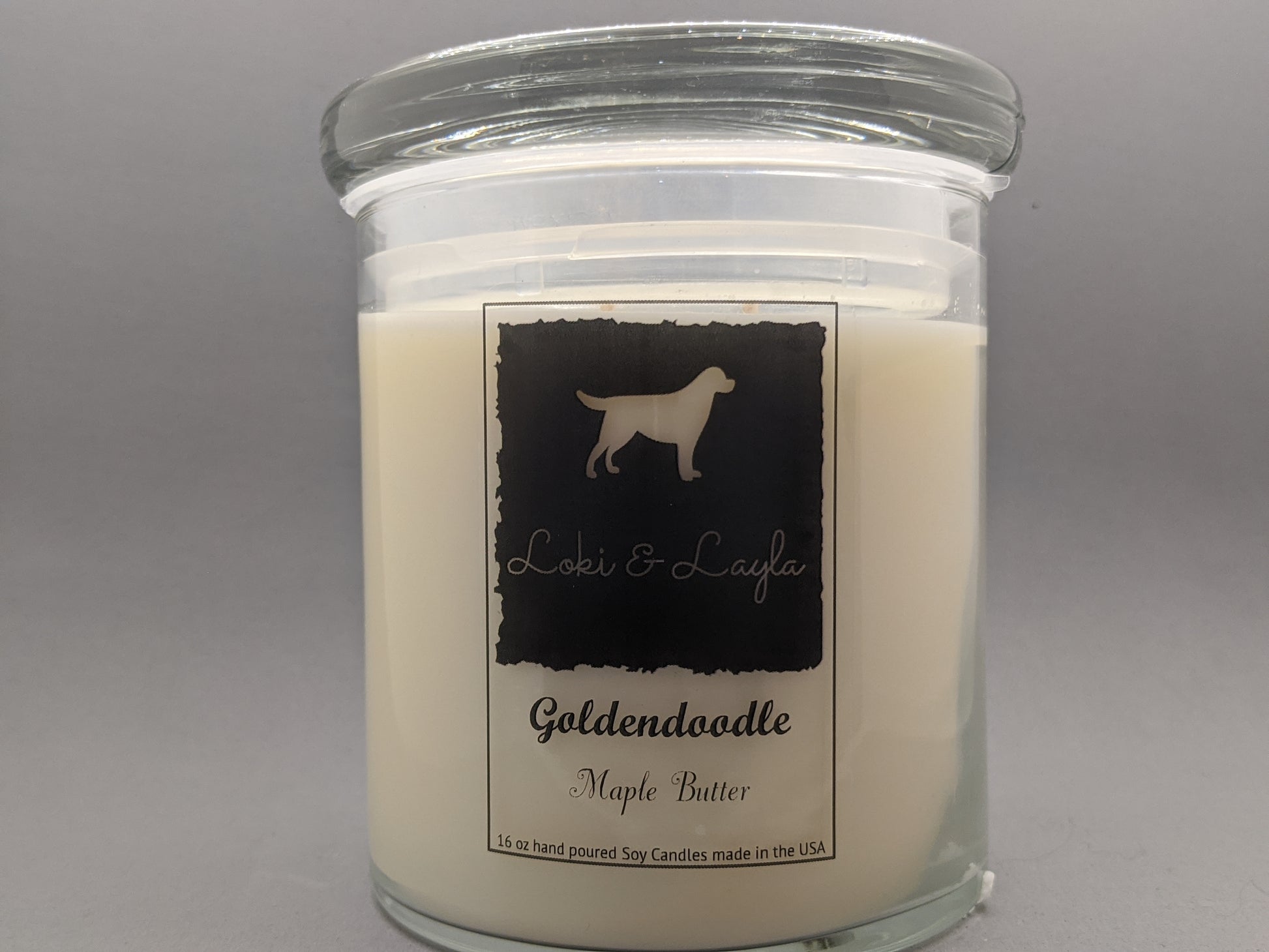 Goldendoodle - Maple Butter 16.5oz candle image 0