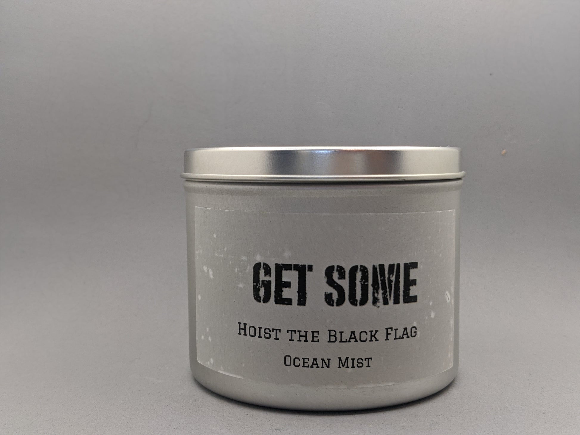 GET SOME - Hoist the Black Flag - Ocean Mist 16oz candle image 0
