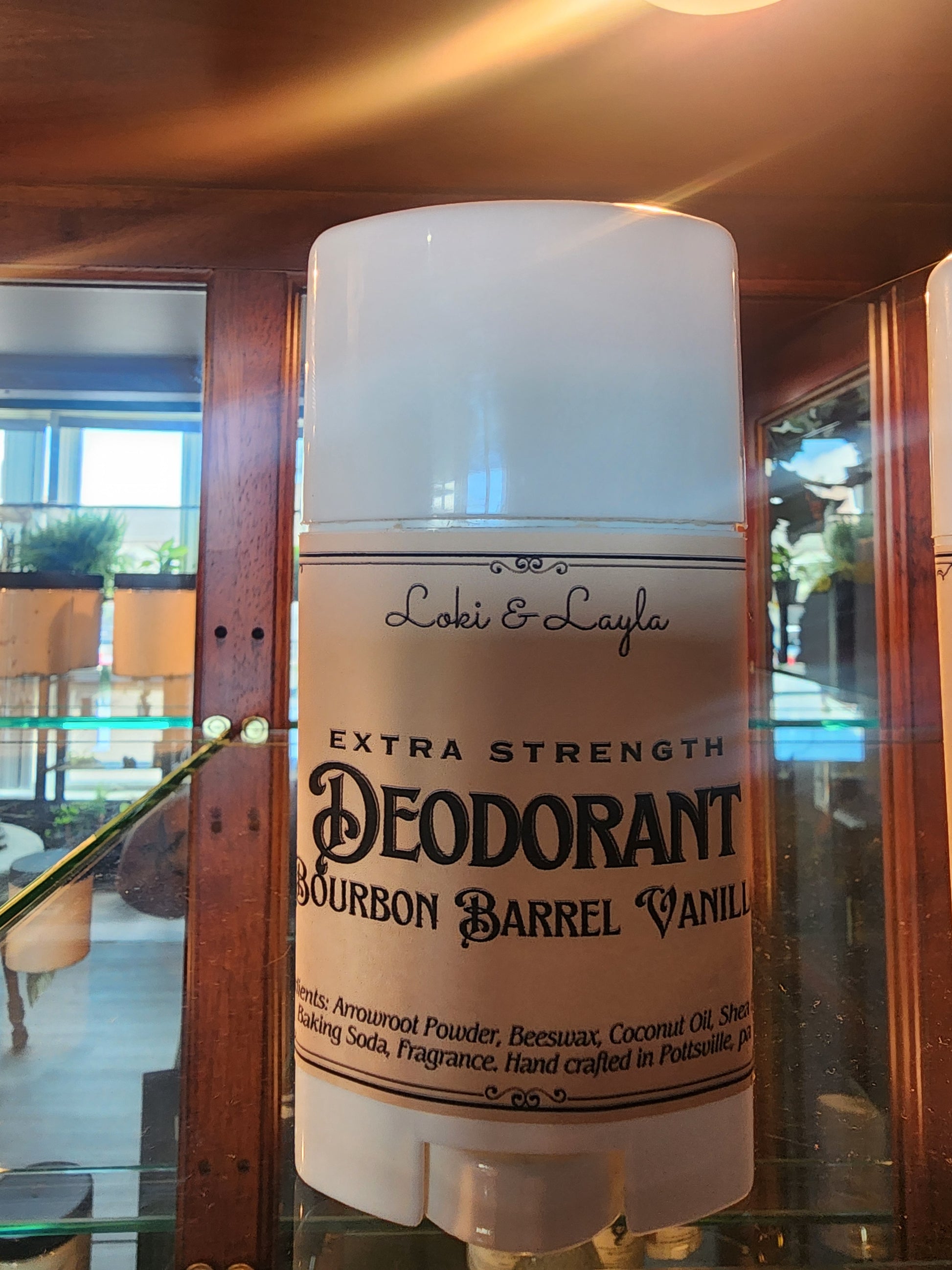 Bourbon Barrel Vanilla Natural Deodorant image 0