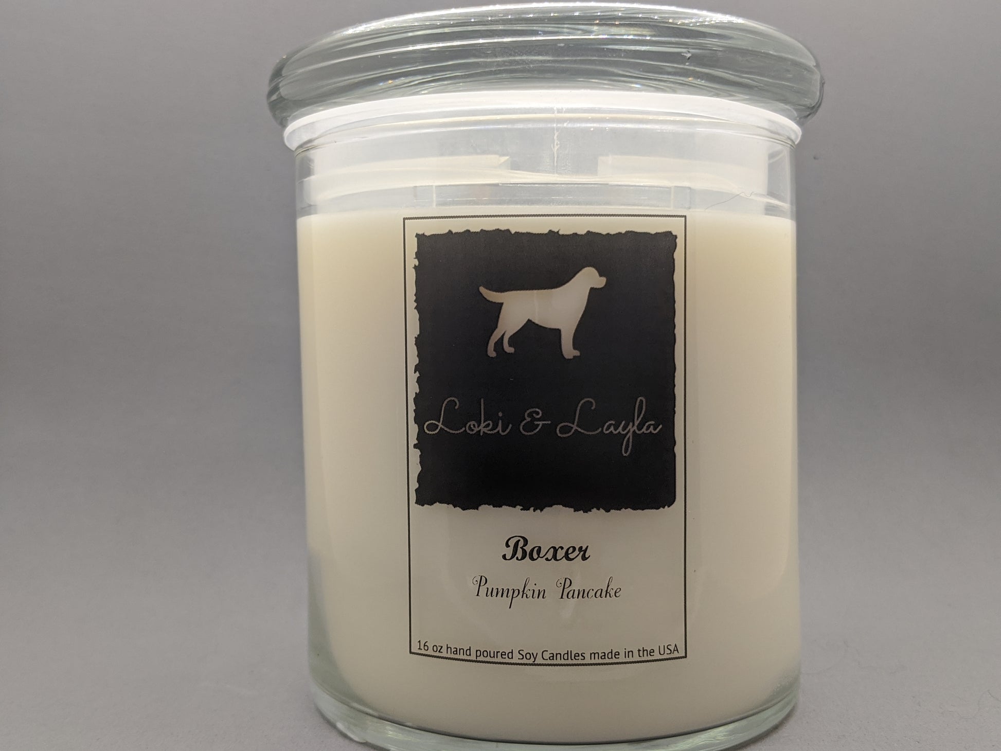 Boxer - Pumpkin Pancake 16.5oz candle image 0