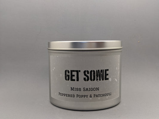 GET SOME - Miss Saigon - Peppered Poppy & Patchouli 16oz candle image 0