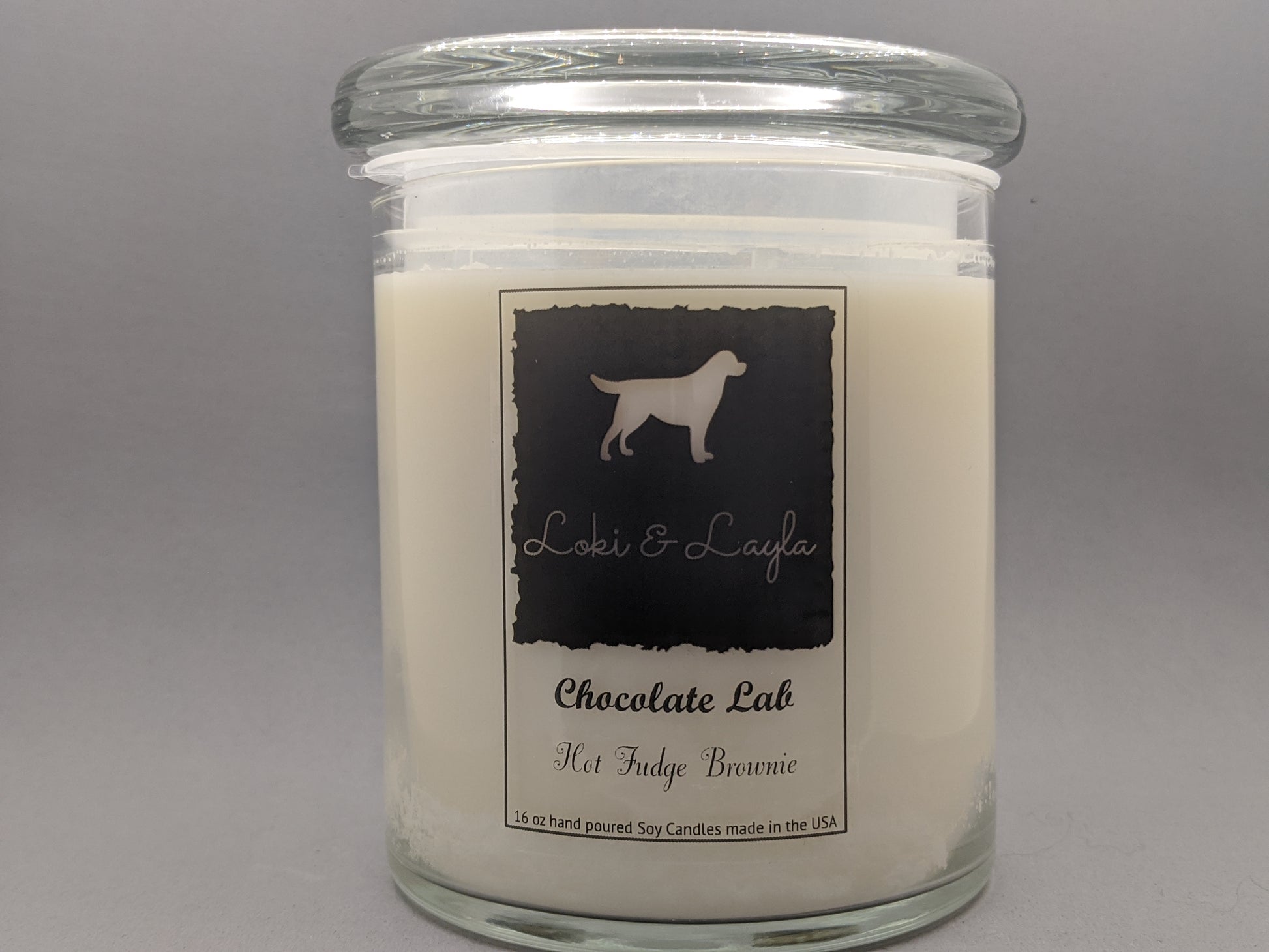 Chocolate Lab - Hot Fudge Brownie 16.5oz candle image 0