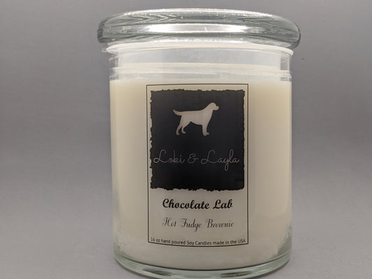 Chocolate Lab - Hot Fudge Brownie 16.5oz candle image 0