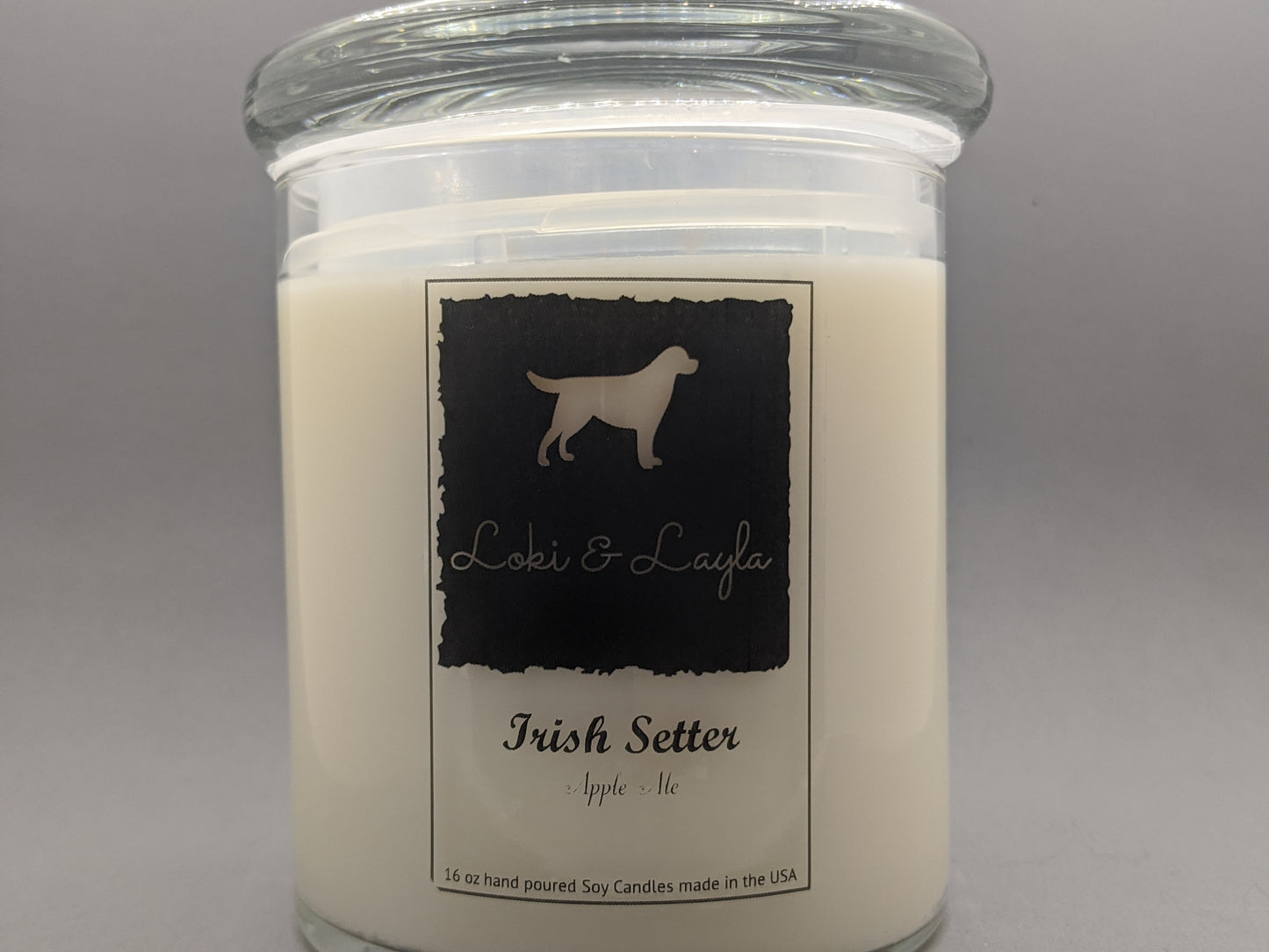 Irish Setter - Apple Ale 16.5oz candle image 0