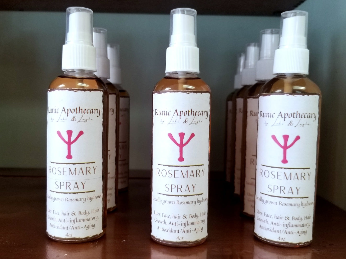 Rosemary Natural Body Spray 4oz image 0