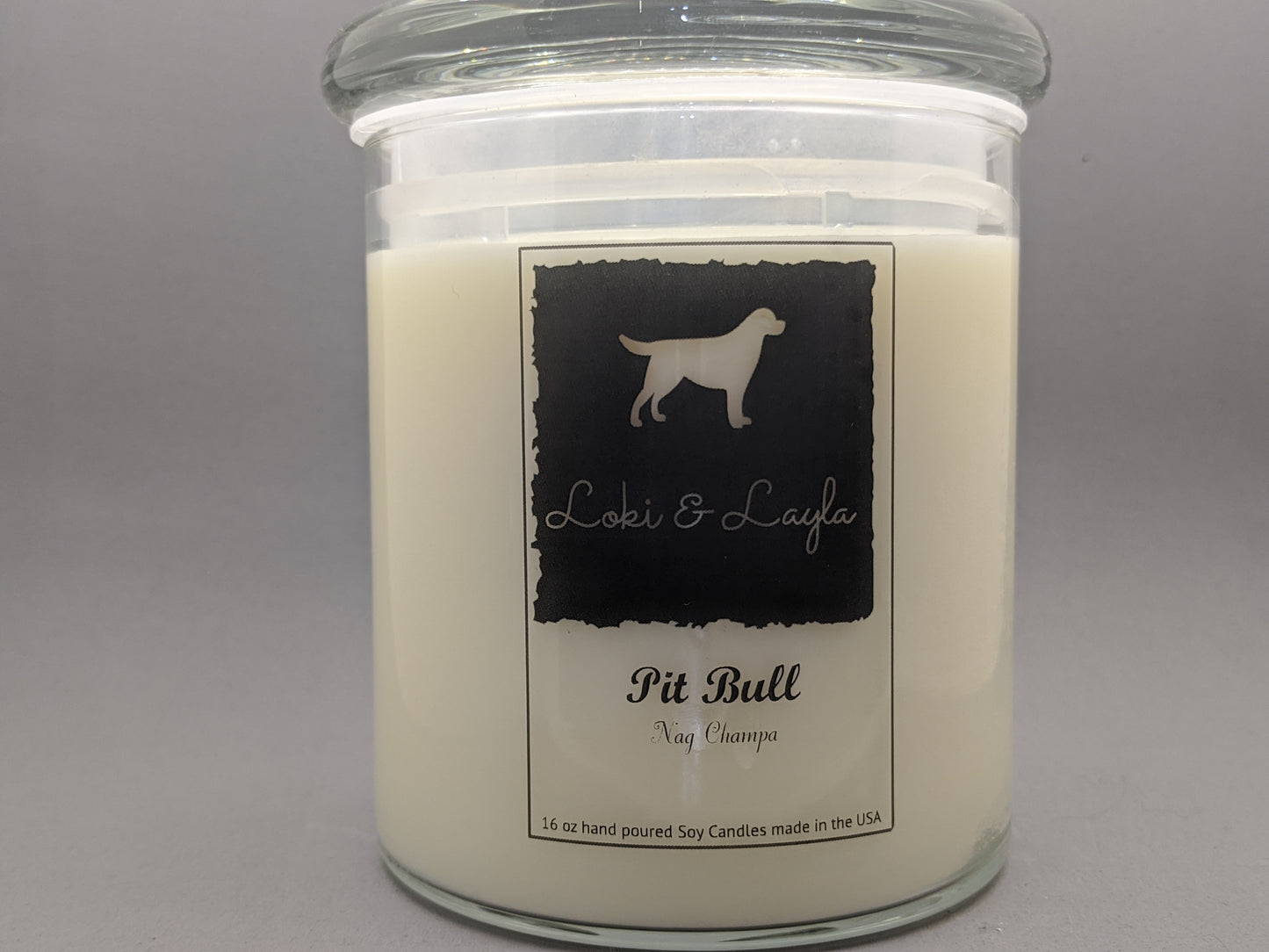 Pit Bull - Nag Champa 16.5oz candle image 0