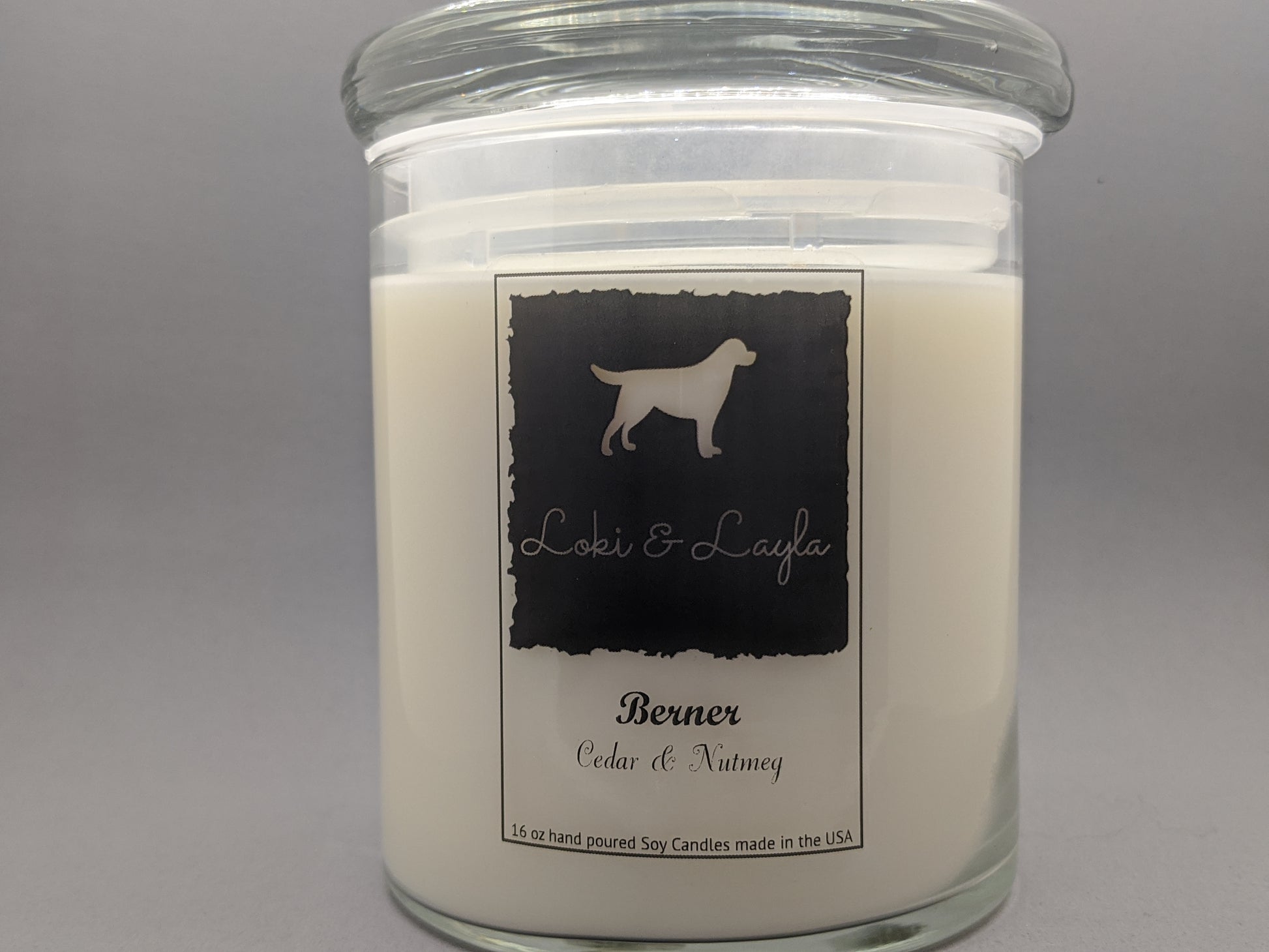 Berner - Cedar & Nutmeg 16.5oz candle image 0