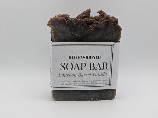 Bourbon Barrel Vanilla - Old Fashioned Soap Bar