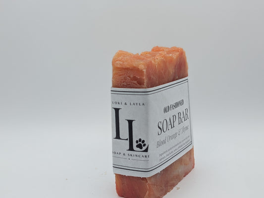 Blood Orange & Thyme - Old Fashioned Soap Bar