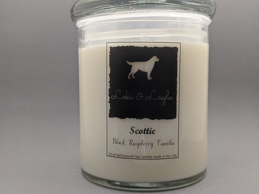 Scottie - Black Raspberry Vanilla 16.5oz candle image 0