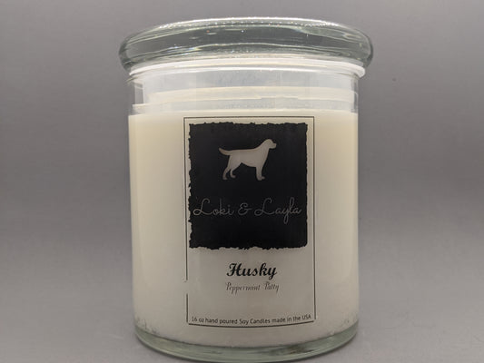 Husky - Peppermint Patty 16.5oz candle image 0