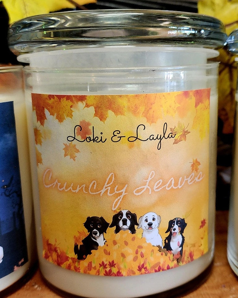 Crunchy Leaves 16.5oz Candle image 0