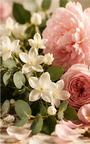 Loki & Layla floral fresh fragrance category editorial photograph